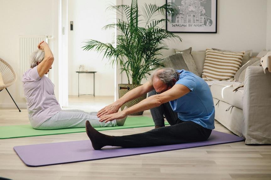 seniors benefit from stretching
